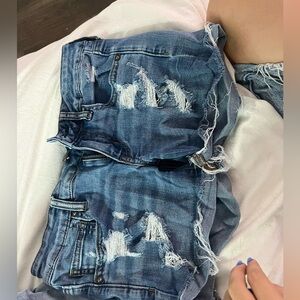 American Eagle jean shorts